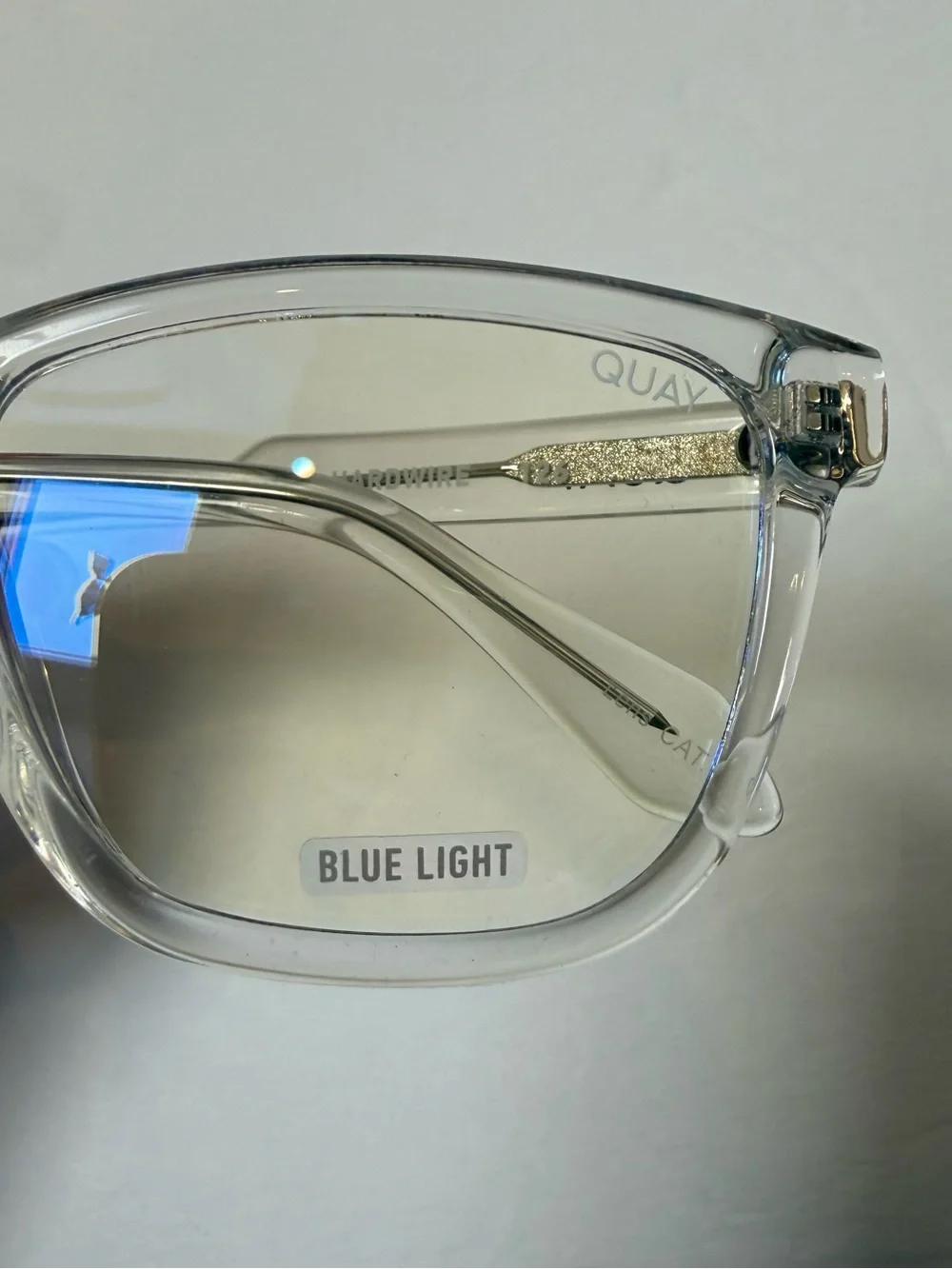 QUAY Clear Blue Light Glasses